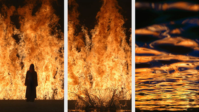 Bill Viola: Fire Woman (2005)