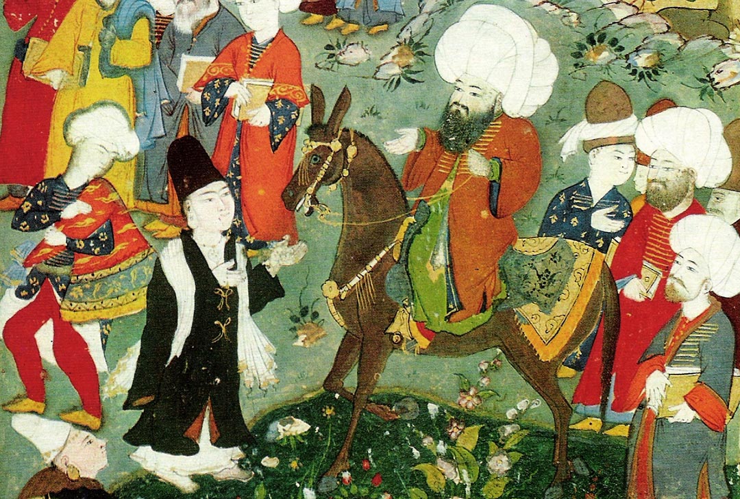 Rumi and Shamsoddin of Tabriz