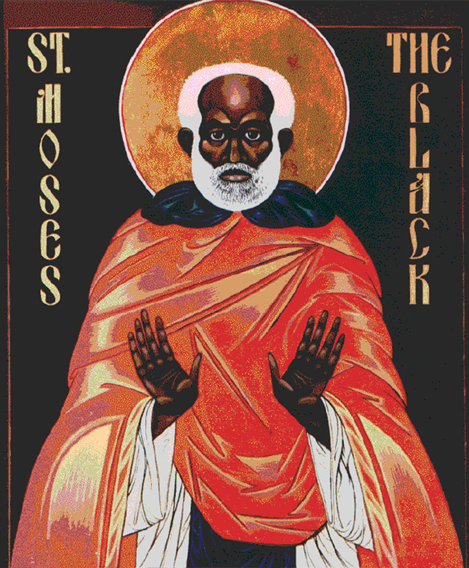 The fourth-century monk Abba Moses (known as Moses the Black) 