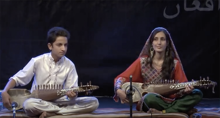 Members of the Young Afghan Traditional Ensemble, in Kabul in 2013