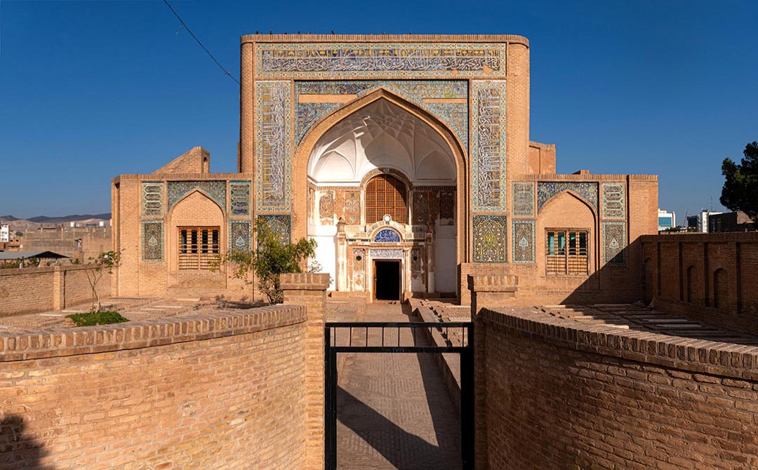The tomb of the 15th century mystic and poet ʿAbd a-Raḥmān Jāmī (d. 1492) in Herat