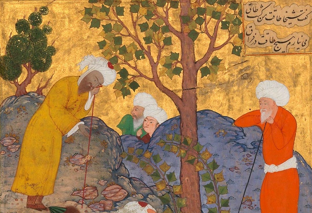 ʿAttar and his fellow poet Navaʾi