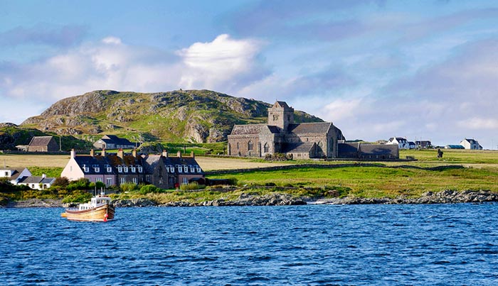 Iona Abbey, on the island of Mull
