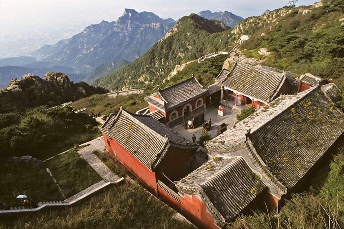 Tai Shan Confucian Monastery in Shandong Province