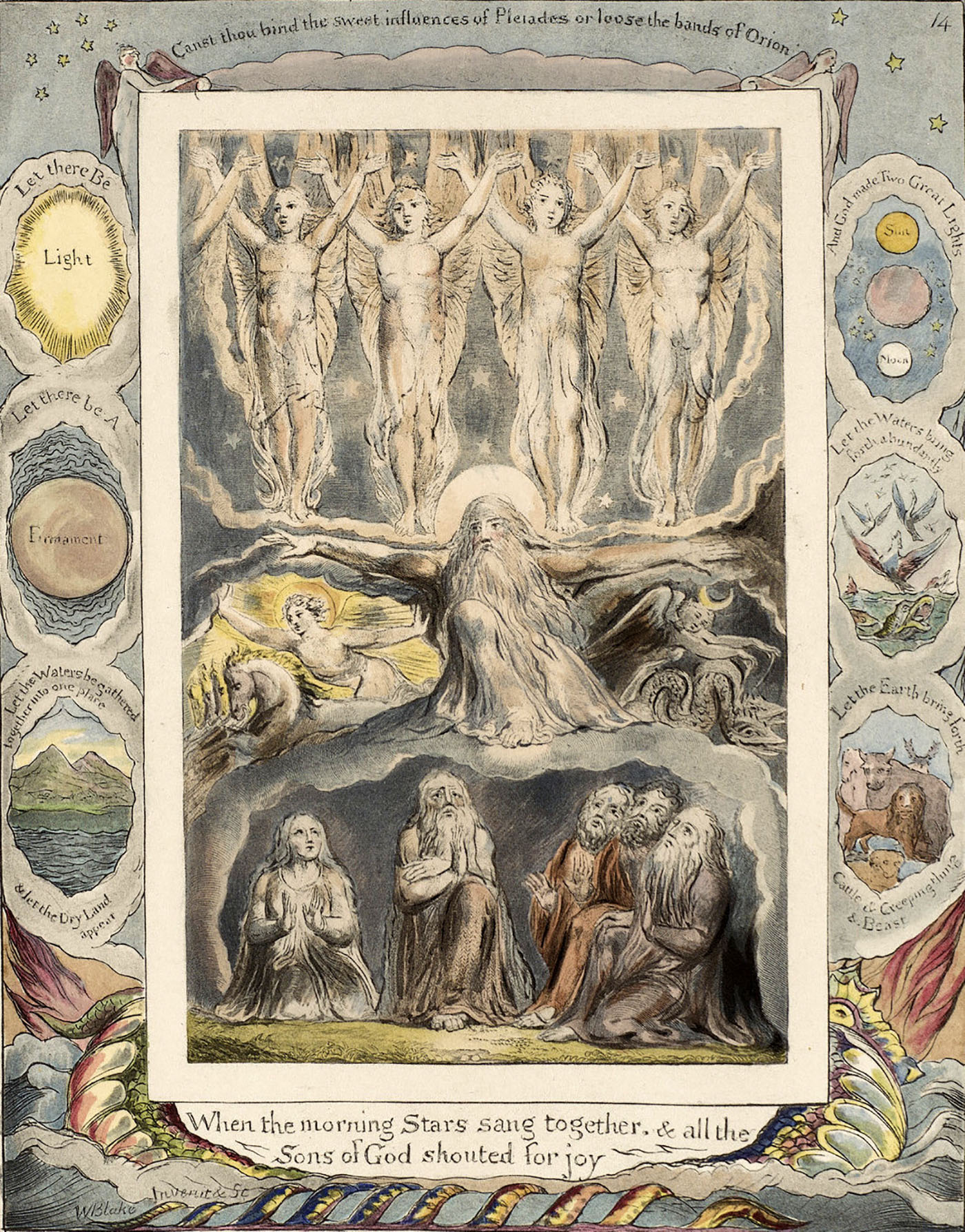 William Blake: When the Morning Stars Sang Together