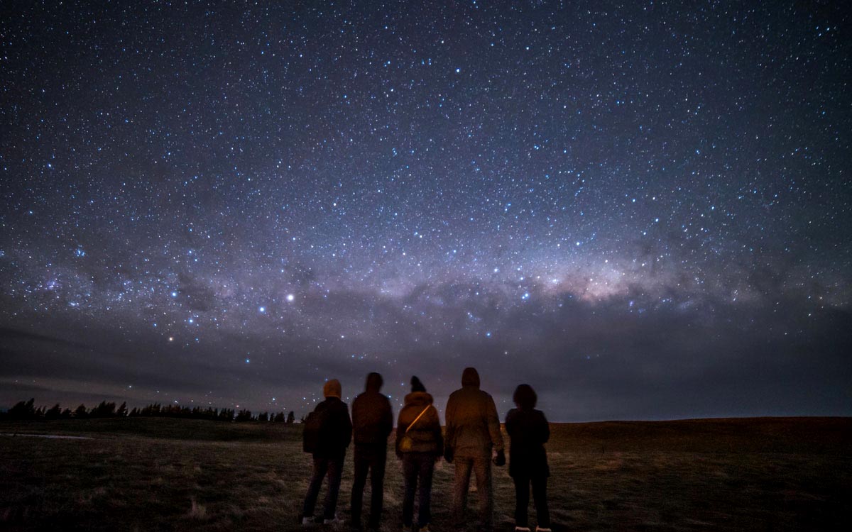 The Aoraki Mackenzie International Dark Sky Reserve in New Zealand