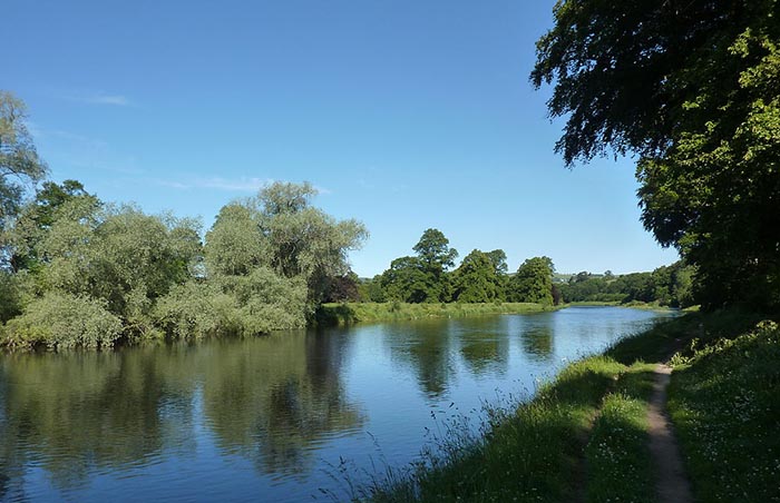 The River Tweed near Melrose