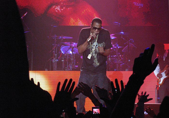 Jay-Z performing in 2008