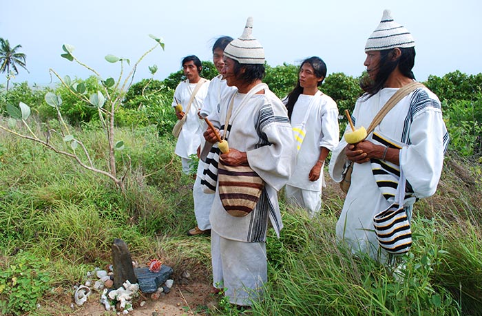 Kogi's offering to the Gods