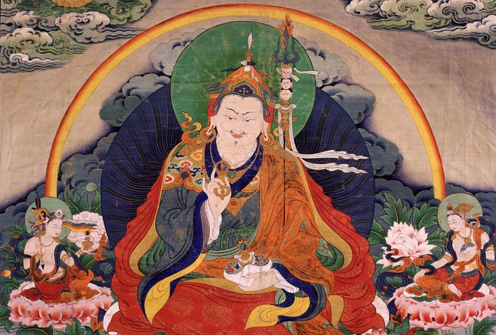 Guru Rinpoche Padmasambhava, the founder of Tibetan Buddhism