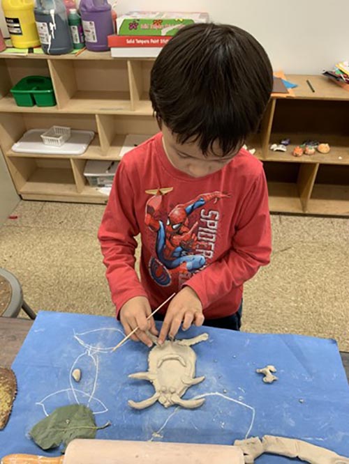 Child at the Touchstone Centre in New York