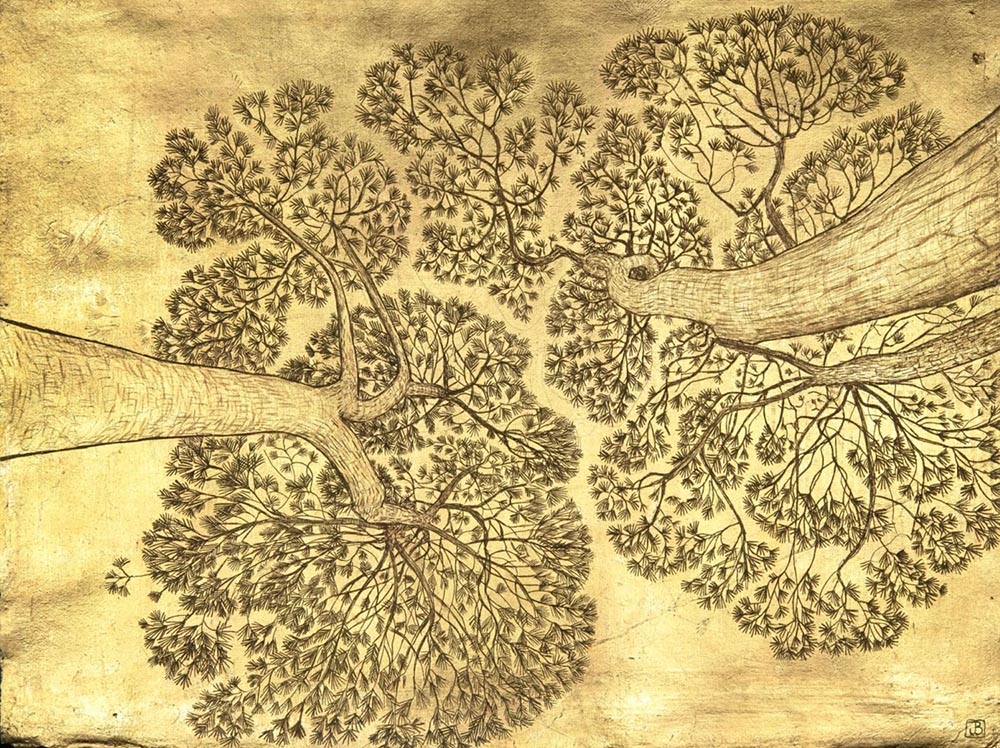 Jethro Buck painting: Luminsosity od Being