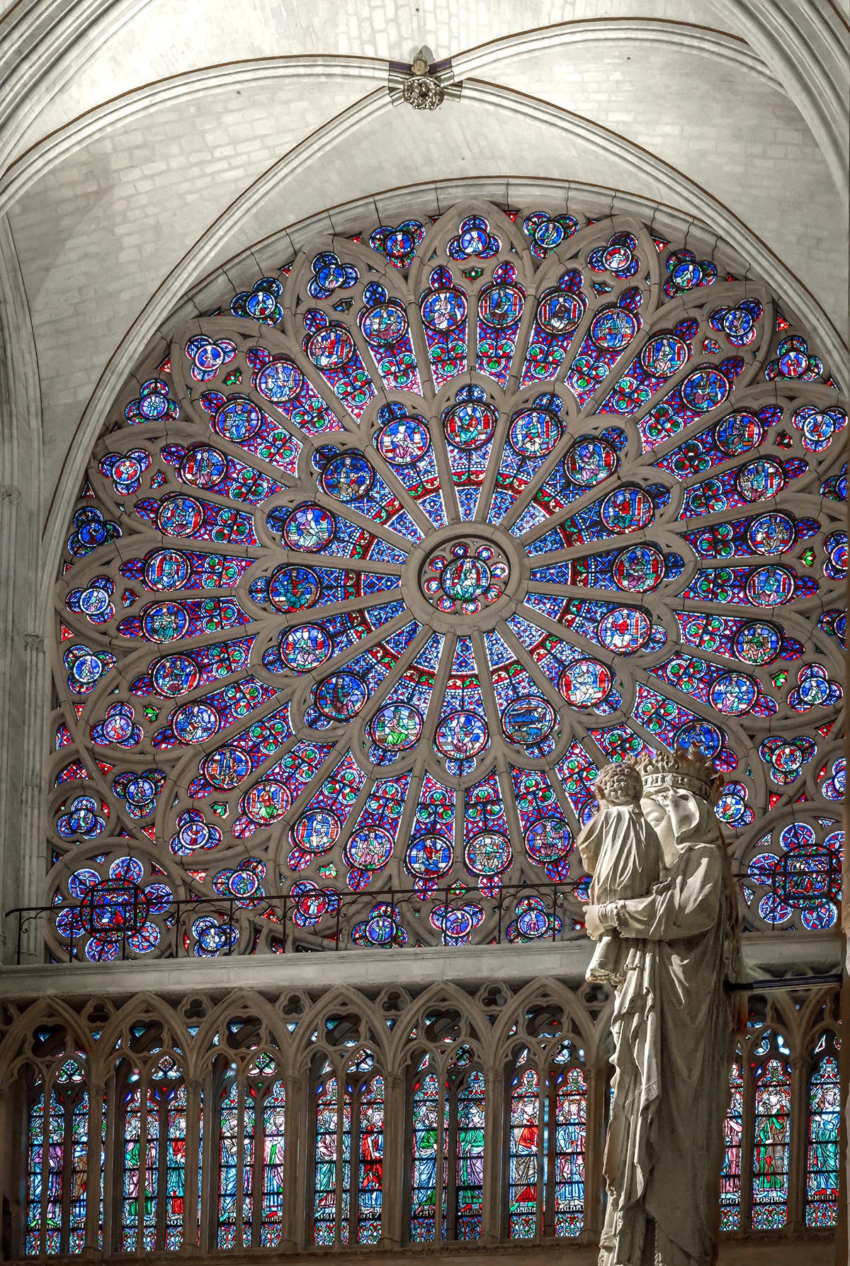 Notre-Dame rose window