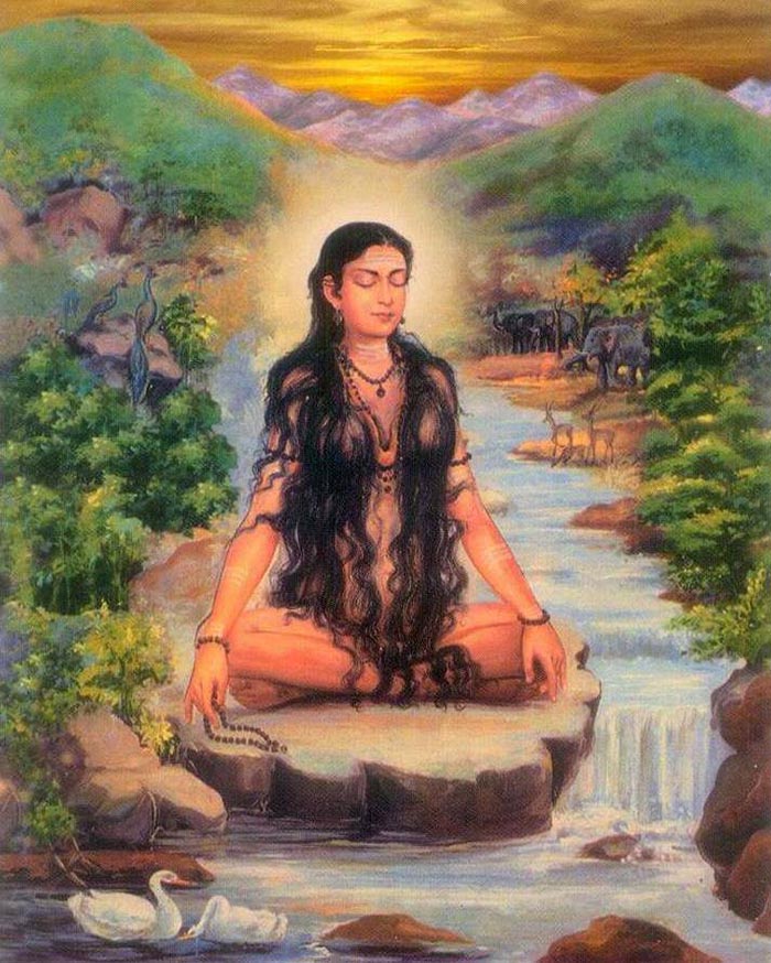 The 14th century Kashmiri mystic Lal Ded