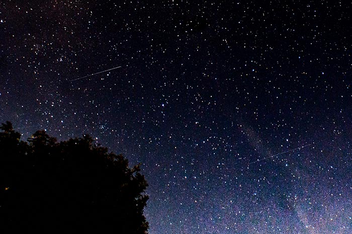 Night sky in Ireland