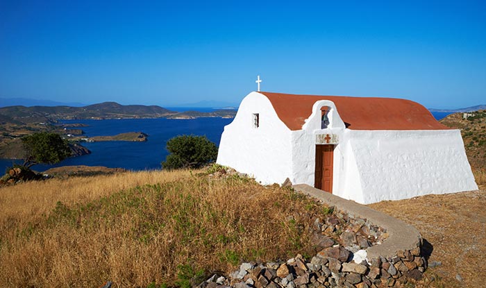 Church on the island of Patmos