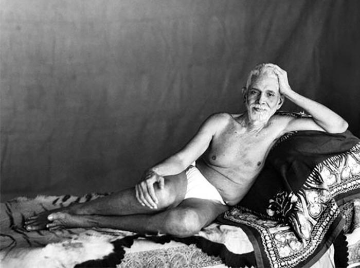 South Indian mystic Ramana Maharshi (1879 –1950)