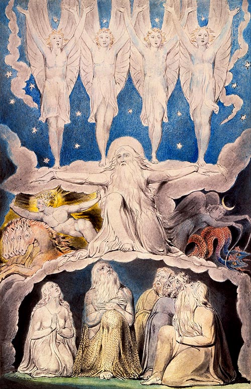 ‘When the Morning Stars Sang Together’ by William Blake